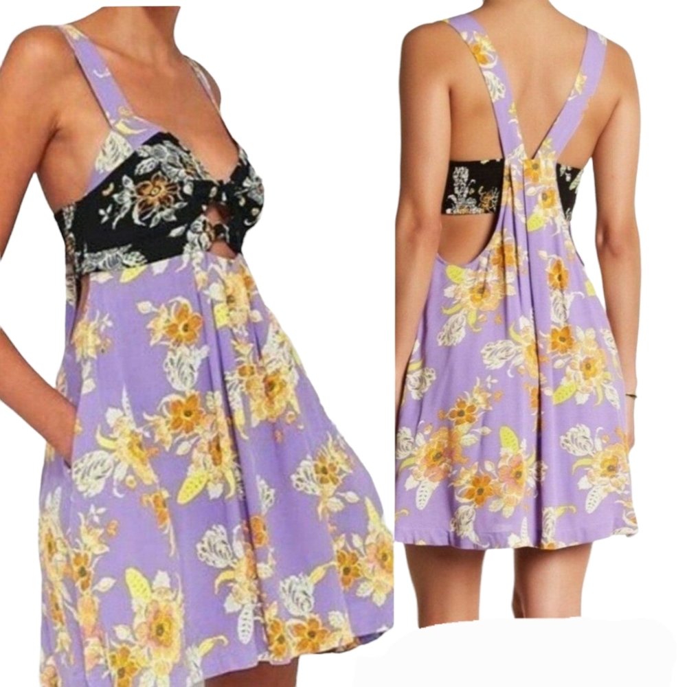 Free People Baby It's You Floral Mini Dress Small